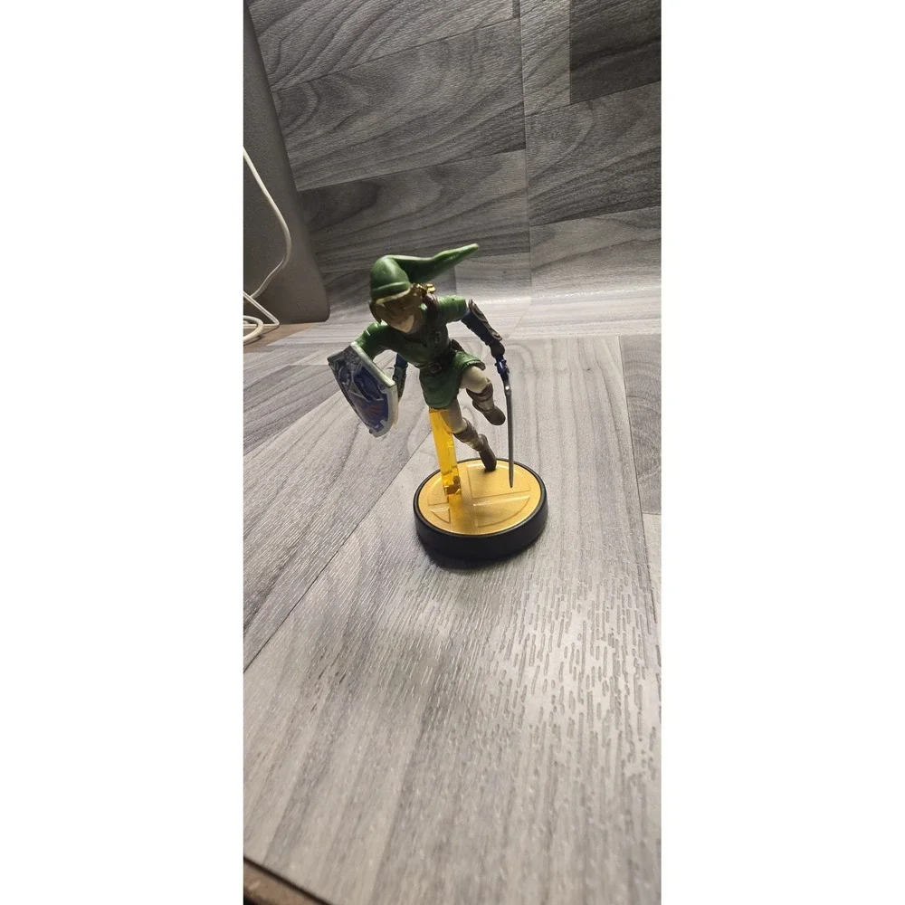 Link Zelda Super Smash Bros Nintendo Amiibo Figure Nice Cond!